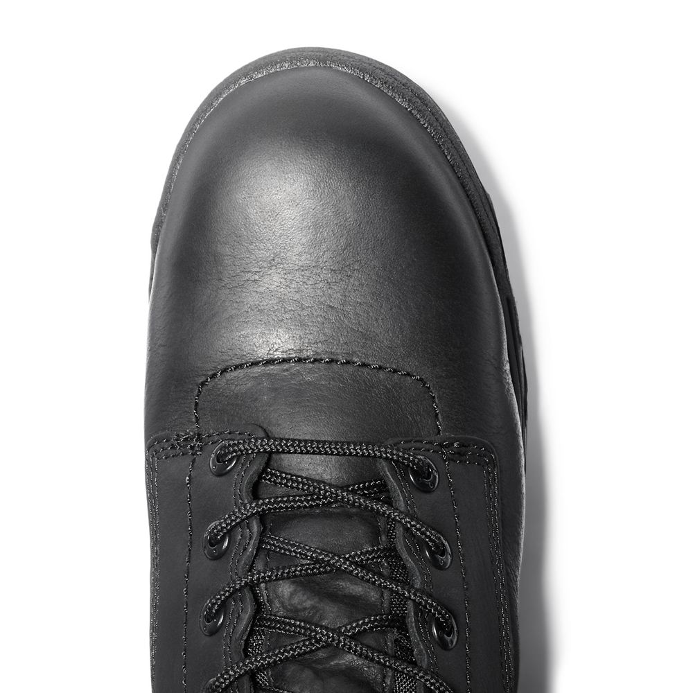 Timberland Μποτακια Εργασίας Ανδρικα Μαυρα - Pro® Titan® 6\" Comp Toe - Greece 0549138-YS